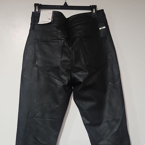 NWT KanCan Janet High Rise Faux Leather Ankle Skinny Pants sz 13/30 - Picture 12 of 12